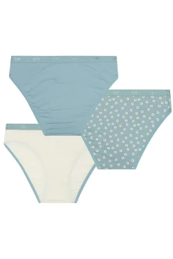 Crianças DIM Pack de 3 bragas de niña estampadas con cintura elástica