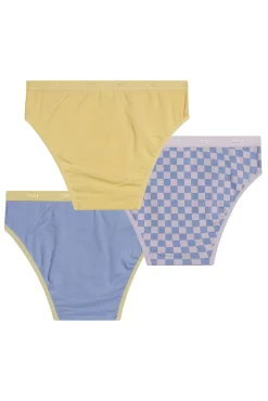 Crianças DIM Pack de 3 bragas de niña estampadas con cintura elástica