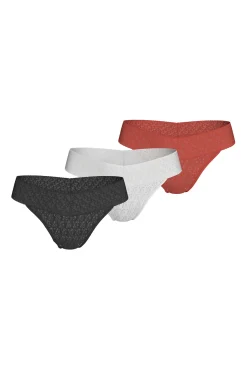Calvin Klein Pack de 3 bragas encaje