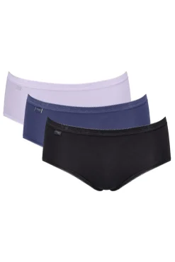 Sloggi Pack de 3 bragas midi