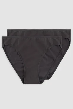 Playtex Pack de 2 bragas Midi de algodón orgánico