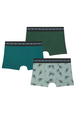 Crianças DIM Pack de 3 bóxer de niño s con cintura elástica