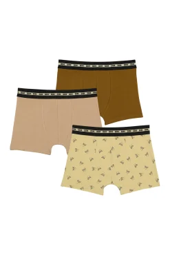 Crianças DIM Pack de 3 bóxer de niño s con cintura elástica