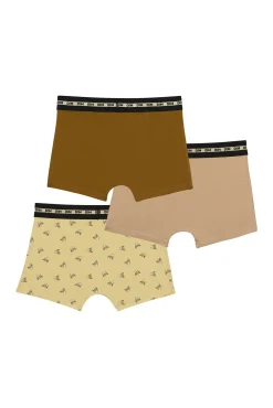 Crianças DIM Pack de 3 bóxer de niño s con cintura elástica