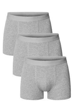 Bread & Boxers Pack de 3 bóxers algodón orgánico es melange