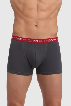 DIM Pack de 3 bóxers de hombre de algodón elástico