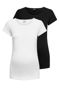 Only Maternity Pack de 2 camisetas maternity