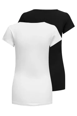 Only Maternity Pack de 2 camisetas maternity
