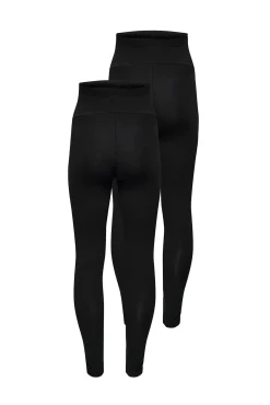 Only Maternity Pack de 2 leggings largos maternity