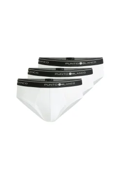 Punto Blanco Pack de 3 slips algodón