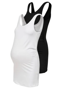 Only Maternity Pack de 2 tops sin mangas maternity