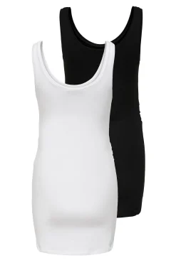 Only Maternity Pack de 2 tops sin mangas maternity