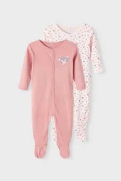Crianças Name it Pack de dos pijamas de bebé