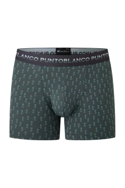 Pack of 2 bamboo and cotton boxers, Treetop