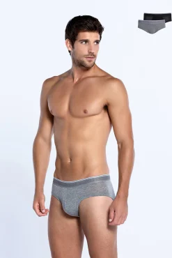 Pack of 2 cotton briefs