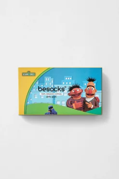 Pack of 3 pairs of socks SESAME STREET socks made of organic cotton