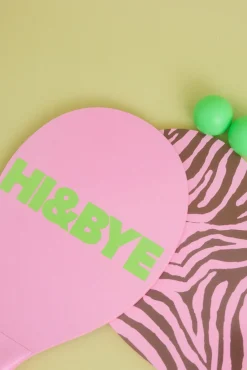 HI&BYE Palas playa print cebra