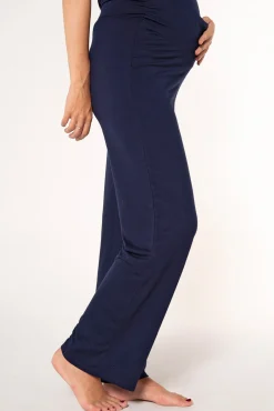 Ohma! Pantalón básico ancho de punto premamá