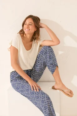 Women'secret Pantalón Capri sello