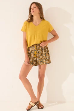 Women'secret Pantalón corto floral