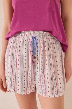 Women'secret Pantalón corto multicolor