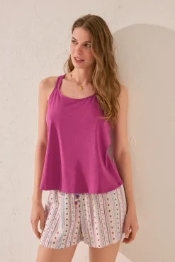 Women'secret Pantalón corto multicolor