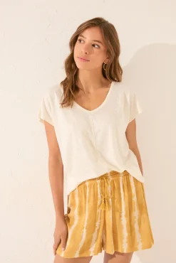 Women'secret Pantalón corto tye-dye
