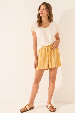 Women'secret Pantalón corto tye-dye