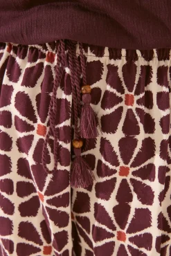 Women'secret Pantalón corto viscosa estampado flores