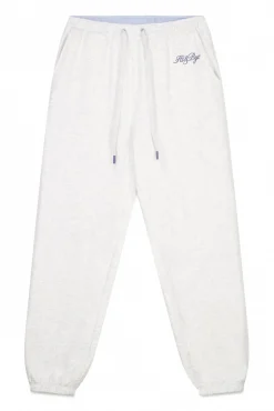 HI&BYE Pantalón jogger felpa algodón oscuro