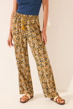 Women'secret Pantalón largo flores