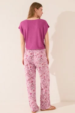 Women'secret Pantalón largo estampado