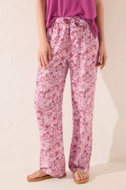 Women'secret Pantalón largo estampado