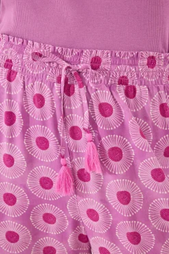 Women'secret Pantalón largo viscosa geométrico