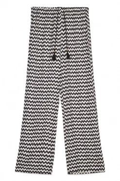 Women'secret Pantalón largo viscosa estampado ikat