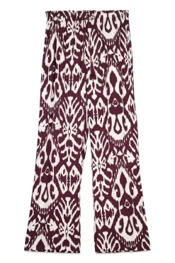 Women'secret Pantalón largo viscosa estampado flores