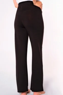 Ohma! Pantalón premamá ancho de punto básico