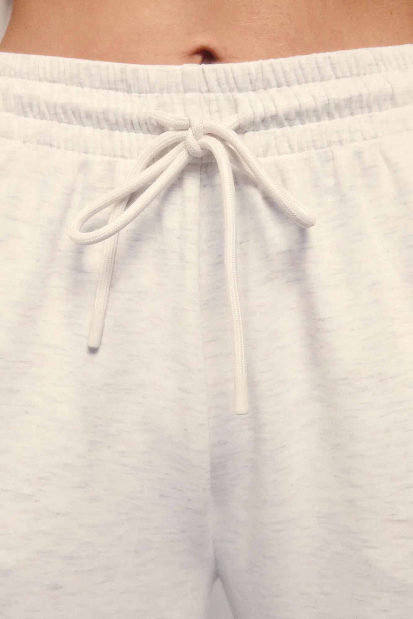 Dash and Stars Pantalón recto ancho tacto suave gris