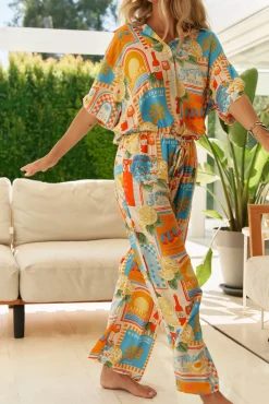Jaase Pantalón Recto estampado Cici