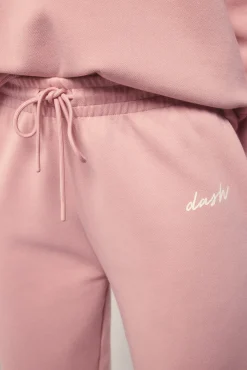 Dash and Stars Pantalón recto felpa piqué