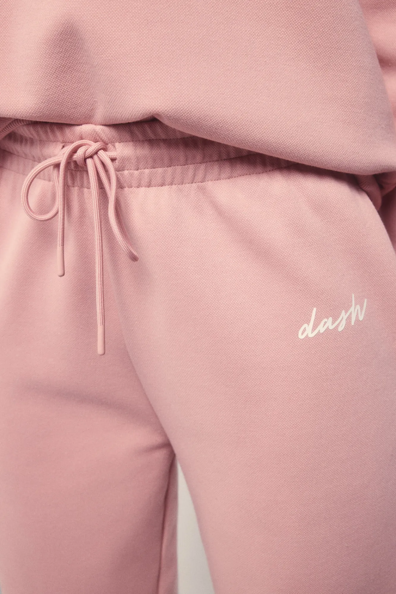 Dash and Stars Pantalón recto felpa piqué