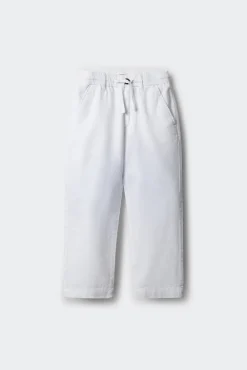 Crianças Springfield Kids Pantalon chino lino niño