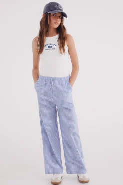 Crianças Springfield Kids Pantalon pijamero rayas niña