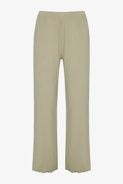 Penti Pantalones de pijama largos caqui
