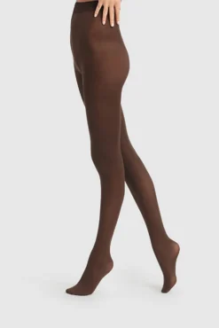 DIM Panty opaco veloute chocolate mate 50 Deniers Style
