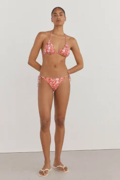Pedro del Hierro Parte superior bikini triangular estampada
