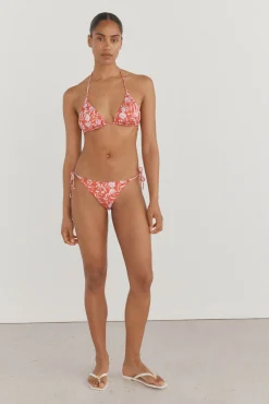 Pedro del Hierro Parte superior bikini triangular estampada
