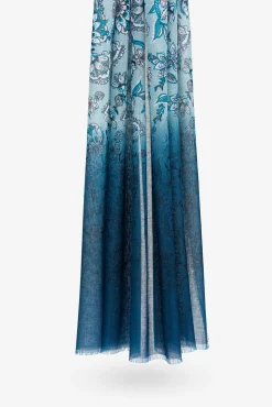 Vilanova Pañuelo con estampado floral en gradiente