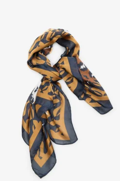 Cortefiel Pañuelo estampado leopardo
