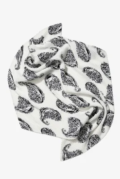 Vilanova Pañuelo Plisado Estampado Paisley
